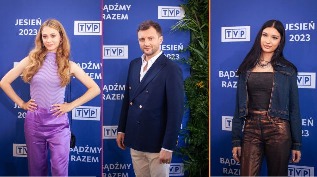 Fot. Ewa Kalinowska/ Monika Szufladowicz "Komisarz Alex", Arkadiusz Smoleński "M jak miłość", Viki Gabor "Mój świat", Ramówka TVP Jesień 2023