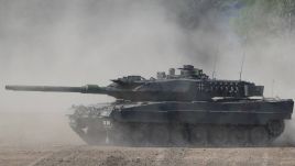 Niemiecki czołg Leopard 2 (fot. Dostawca: PAP/EPA)
