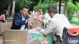 Przemek kontra Falkowicz - bójka w kawiarni!