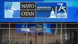 The venue of NATO's upcoming summit in Washington. Photo: Allison Robbert/The Washington Post via Getty Images