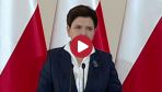 Premier Beata Szydło (fot. TVP Info)