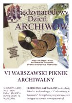VI  Warszawski Piknik Archiwalny