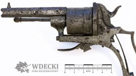 Archeologists believe one of the items recovered from the site is the commander’s personal firearm. Photo: Mateusz Sosnowski  