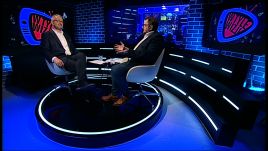 Rafał Ziemkiewicz i Stanisław Janecki w programie "W tyle wizji"