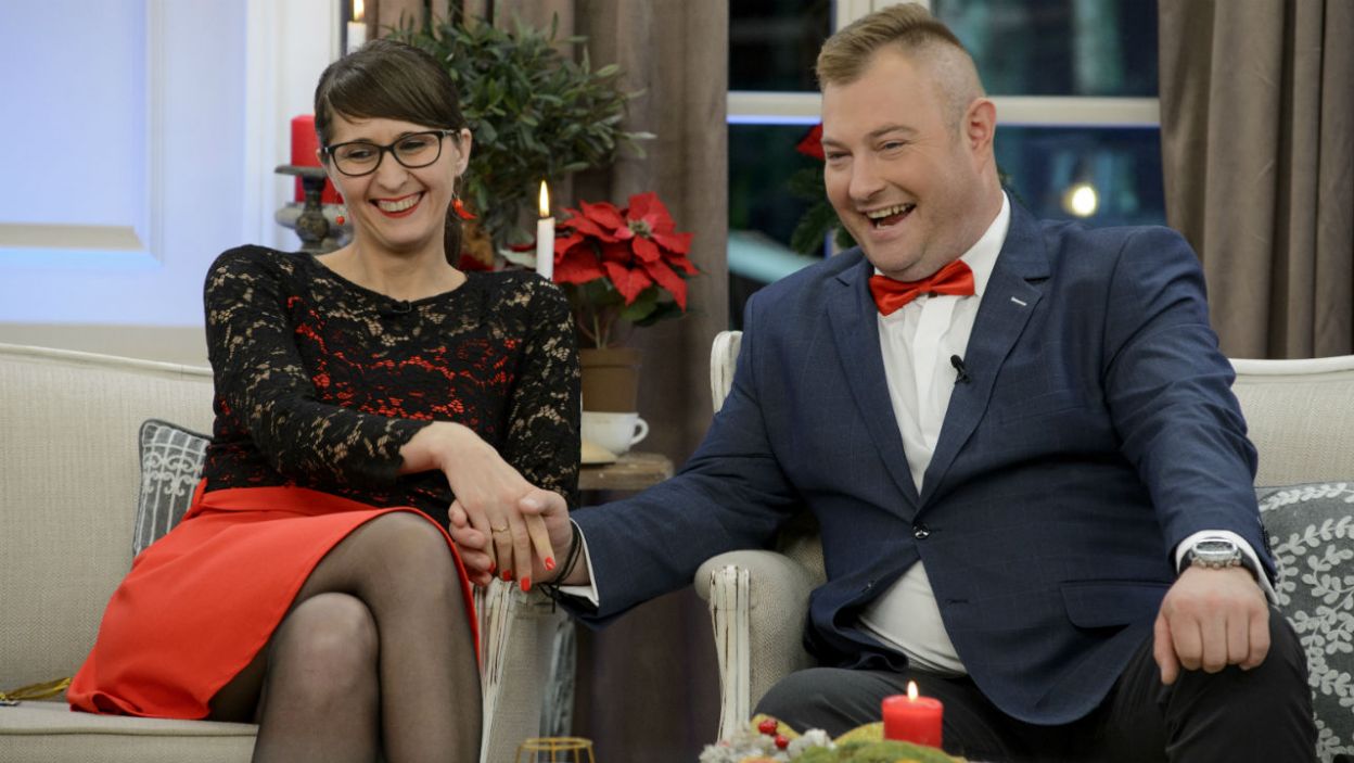 Jak układa się w związku Łukasza i Agaty? (fot. TVP)