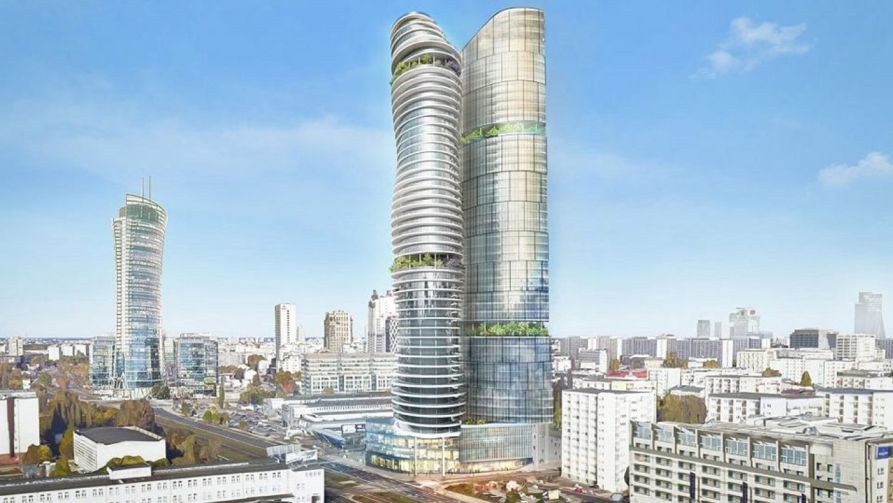 Tak miałaby wyglądać K-Towers (fot. Materiały inwestora)