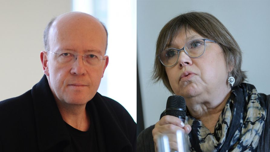 Dr Jan Grabowski i prof. Barbara Engelking współpracowali nad książką pt.: „Dalej jest noc. Losy Żydów w wybranych powiatach okupowanej Polski” (fot. arch. PAP/Jacek Turczyk / arch. PAP/Marcin Obara)