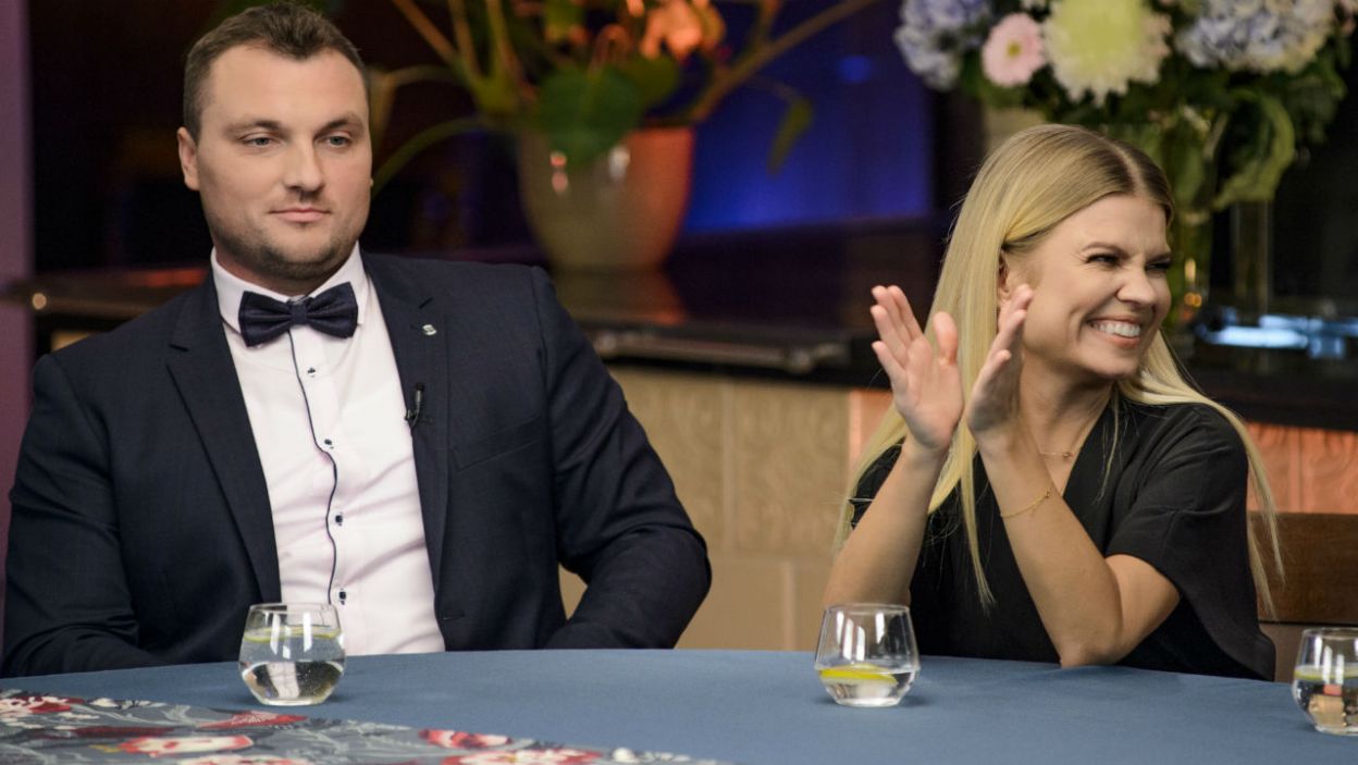 Powrót do pierwszych randek wywołał u Grzegorza uśmiech (fot. TVP)