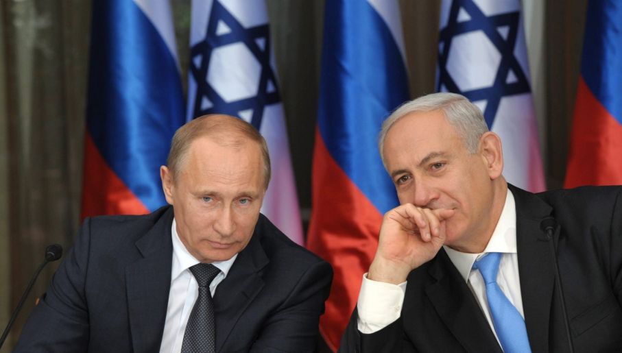 Znalezione obrazy dla zapytania Putin w Izraelu