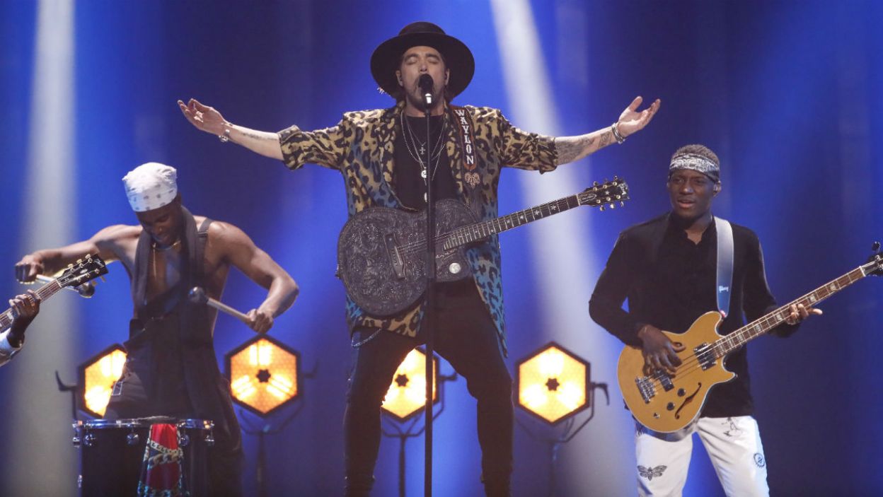 Muzyka country i Holandia? Czemu nie! Waylon utworem „Outlaw In 'Em” udowodnił, że dziki zachód trzeba mieć w sercu (for. Andreas Putting/eurovision.pl)