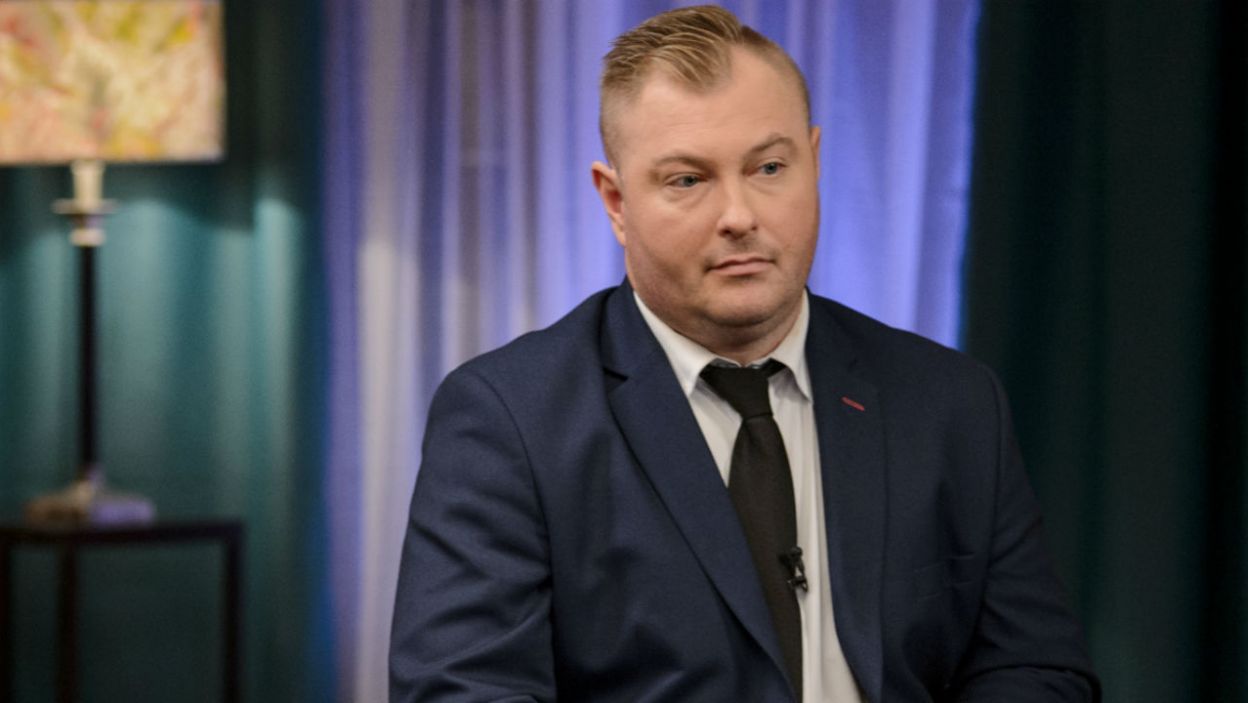 Łukasz przyznał, że zbyt późno podziękował Paulinie za udział w programie (fot. TVP)