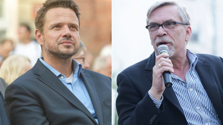 Rafał Trzaskowski i Jacek Żakowski zgodnie krytykują Patryka Jakiego (fot. PAP/Marcin Obara/arch.PAP/Stach Leszczyński)