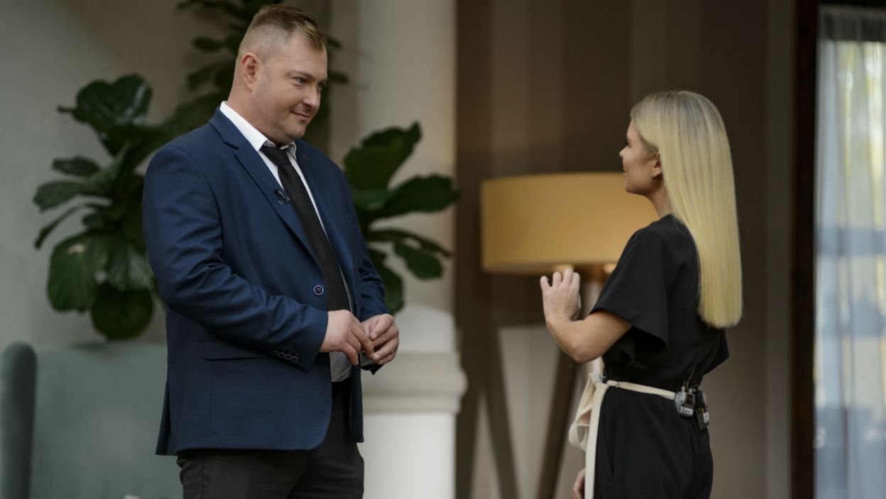Czas na rozmowy indywidualne! Czego Marta dowie się od Łukasza? (fot. TVP)