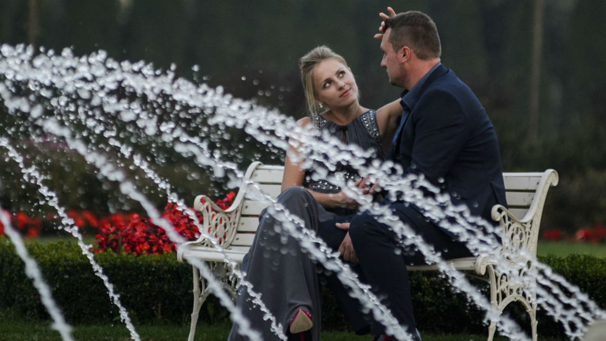 A po pracy twórczej przyszedł czas na kolację we dwoje (fot. TVP)