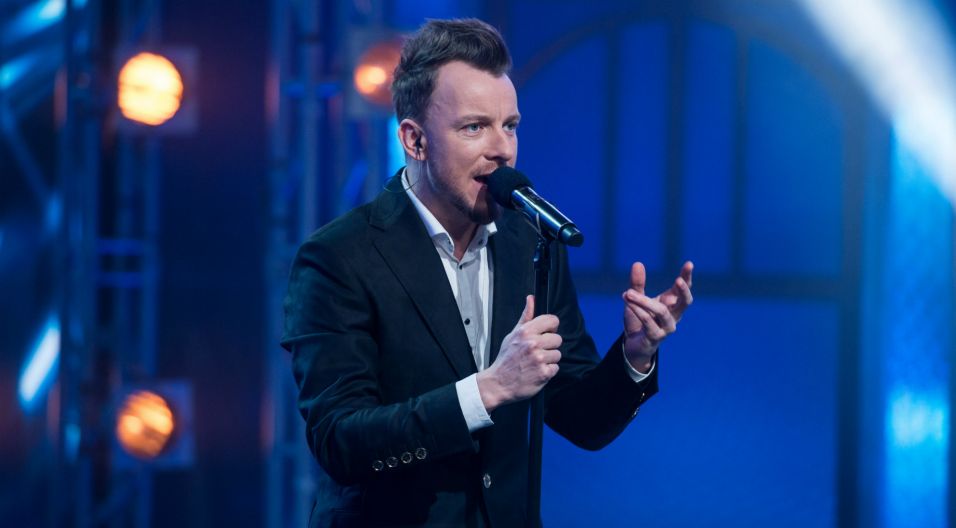 Wystąpił też reprezentant młodszego pokolenia – Piotr Kupicha (fot. TVP)