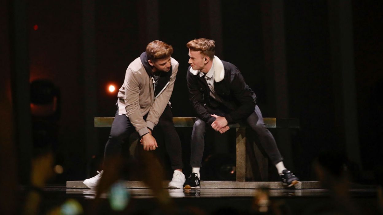 Irlandia postawiała na oryginalną choreografię. Czy widzom spodobał się utwór „Together”? (fot. Andreas Putting/eurovision.tv)