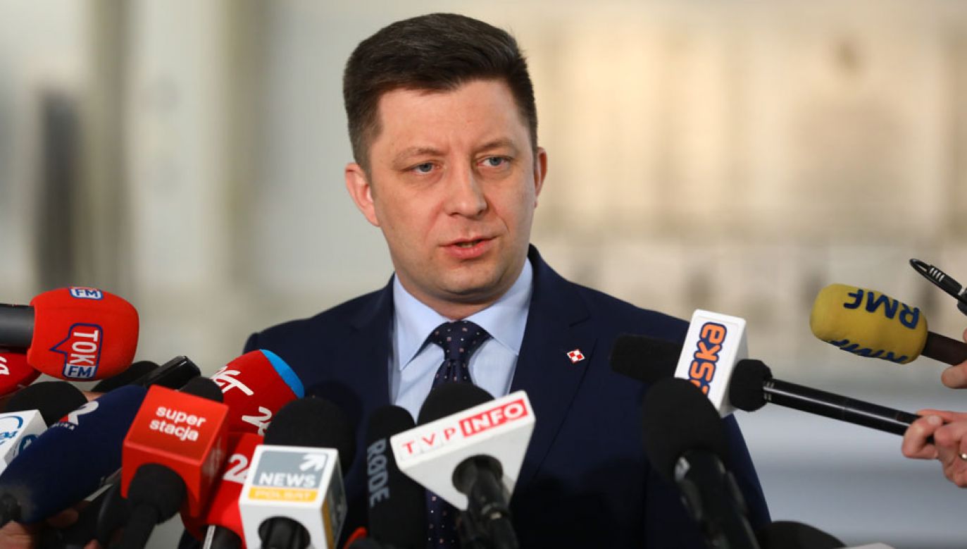 Michał Dworczyk poinformował, że premier zaprosił szefów klubów i kół na spotkanie (fot. PAP/Rafał Guz)