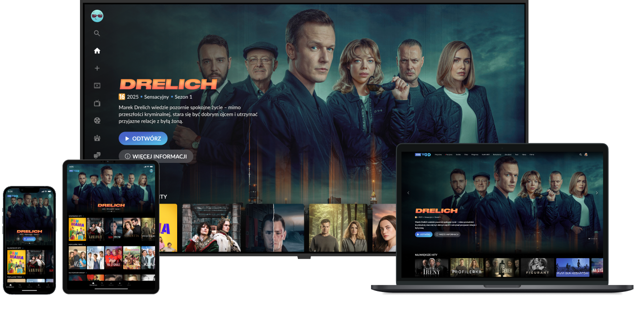 Oglądaj programy TVP VOD na ulubionym urządzeniu!